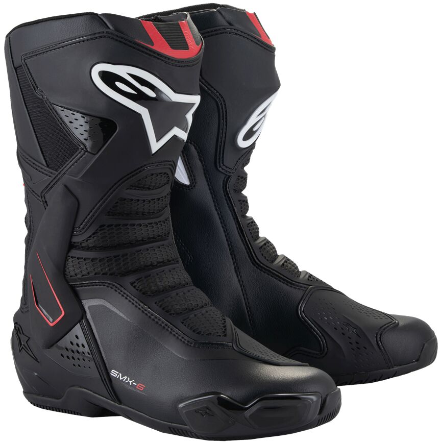 ALPINESTARS (ROAD) BOOTS SMX-6 V3 BK/WH/RD 46 2223025-123-46