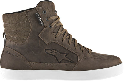 ALPINESTARS (ROAD) J-6 WP ALL-WEATHER ROAD RIDING SHOES BROWN 11 2542015-80-11