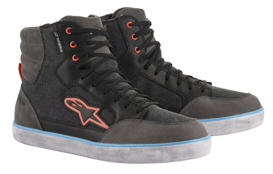 ALPINESTARS (ROAD) SHOE J-6 WP BK/GY/BL 8 2542020-1147-8