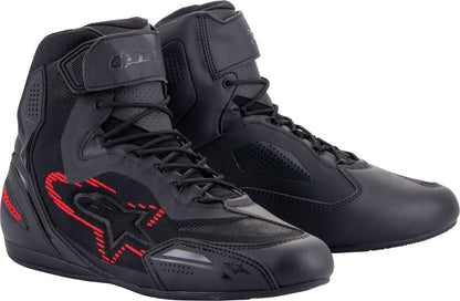 ALPINESTARS (ROAD) SHOE FAST3-RK BLK/G/RED 8 2510319-1993-8