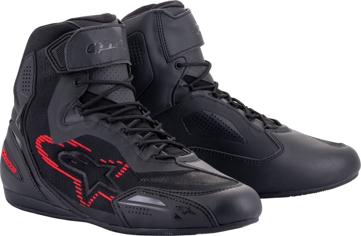 ALPINESTARS (ROAD) SHOE FAST3-RK BLK/G/RED 9 2510319-1993-9