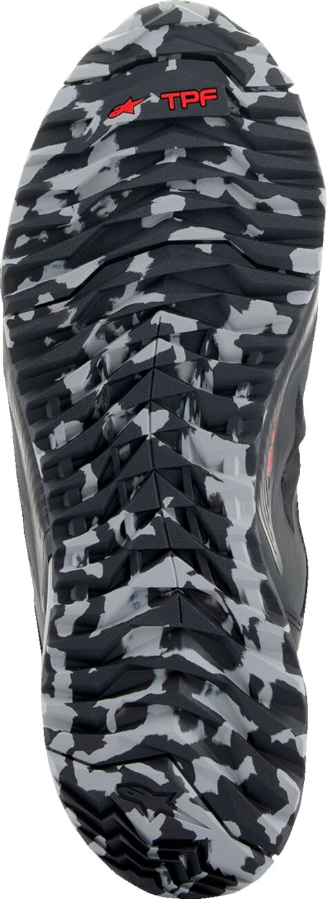 ALPINESTARS (ROAD) SHOE CR-X GTX BK/GY/R 8 2338224-1222-8