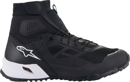 ALPINESTARS (ROAD) SHOE CR-1 BLACK/WHITE 8 2611624-12-8