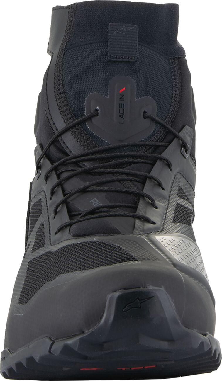 ALPINESTARS (ROAD) SHOE CR-1 BLACK/GRAY 10.5 2611624-111-105