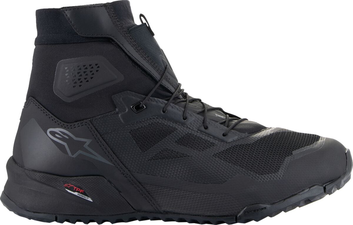 ALPINESTARS (ROAD) SHOE CR-1 BLACK/GRAY 11.5 2611624-111-115