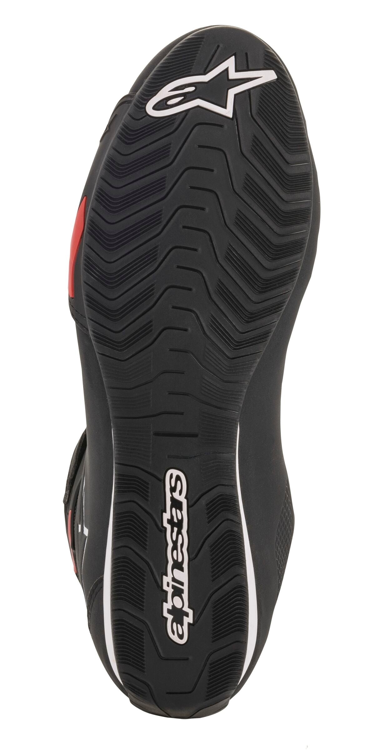 ALPINESTARS (ROAD) SHOE SEKTOR BLACK/RED 8 2515518-1303-8