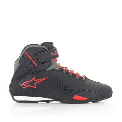 ALPINESTARS (ROAD) SHOE SEKTOR BLACK/RED 9.5 2515518-1303-9.5