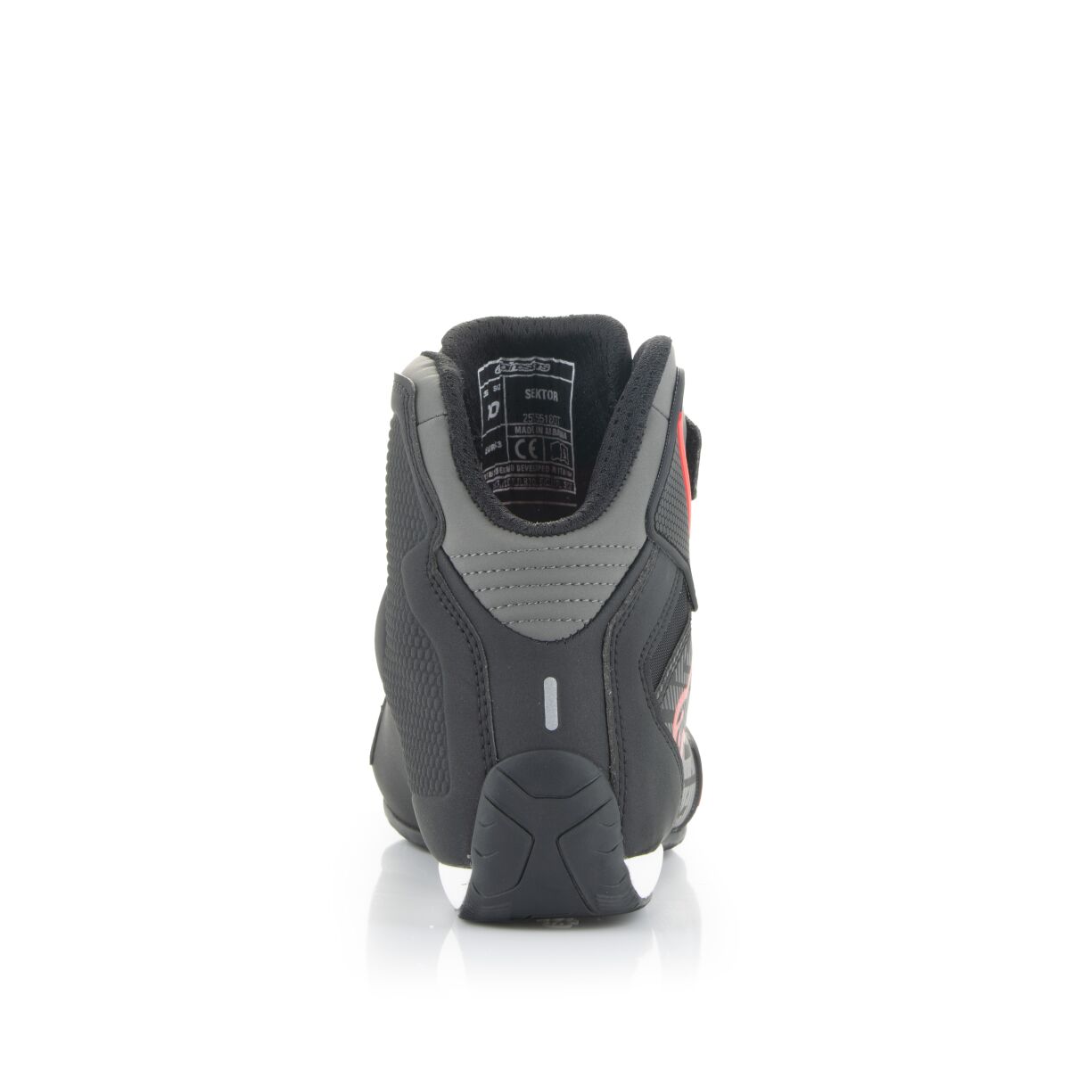 ALPINESTARS (ROAD) SHOE SEKTOR BLACK/RED 10.5 2515518-1303-10.5