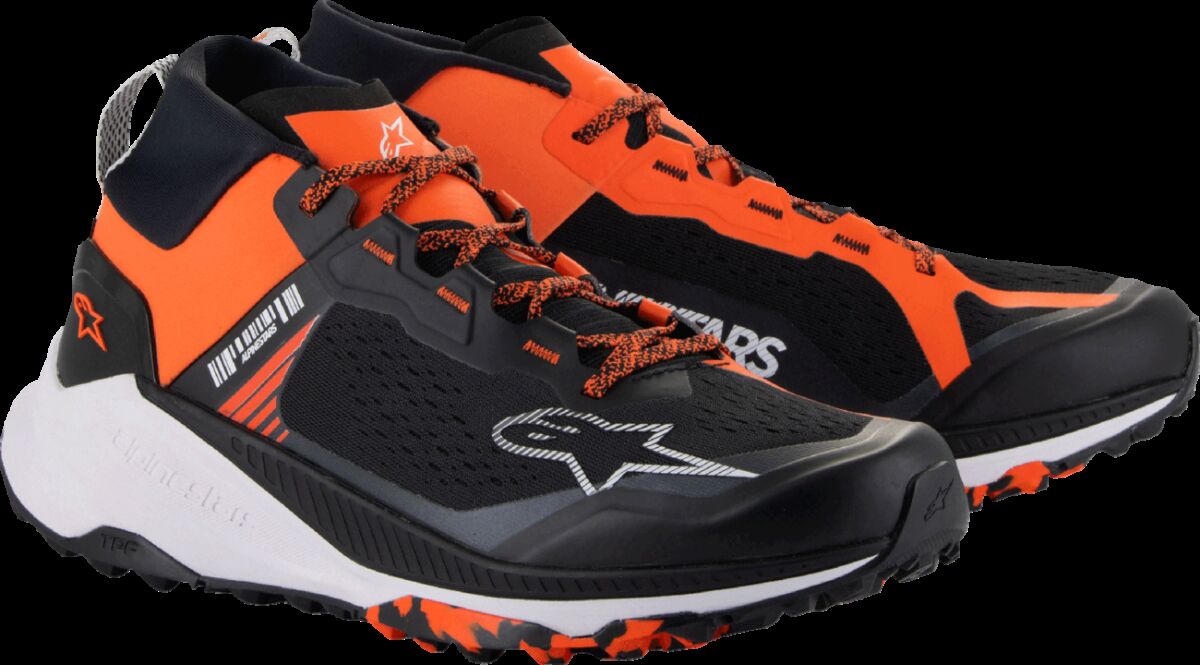 ALPINESTARS (ROAD) SHOES META XR V2 BLK/OR/WH 7.5 2654825-134-7.5