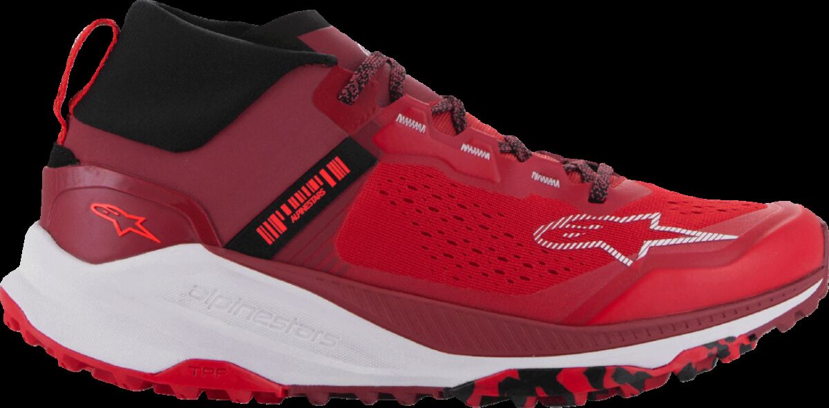 ALPINESTARS (ROAD) SHOES META XR V2 BRRD/DKRD/WH 115 2654825-3045-115
