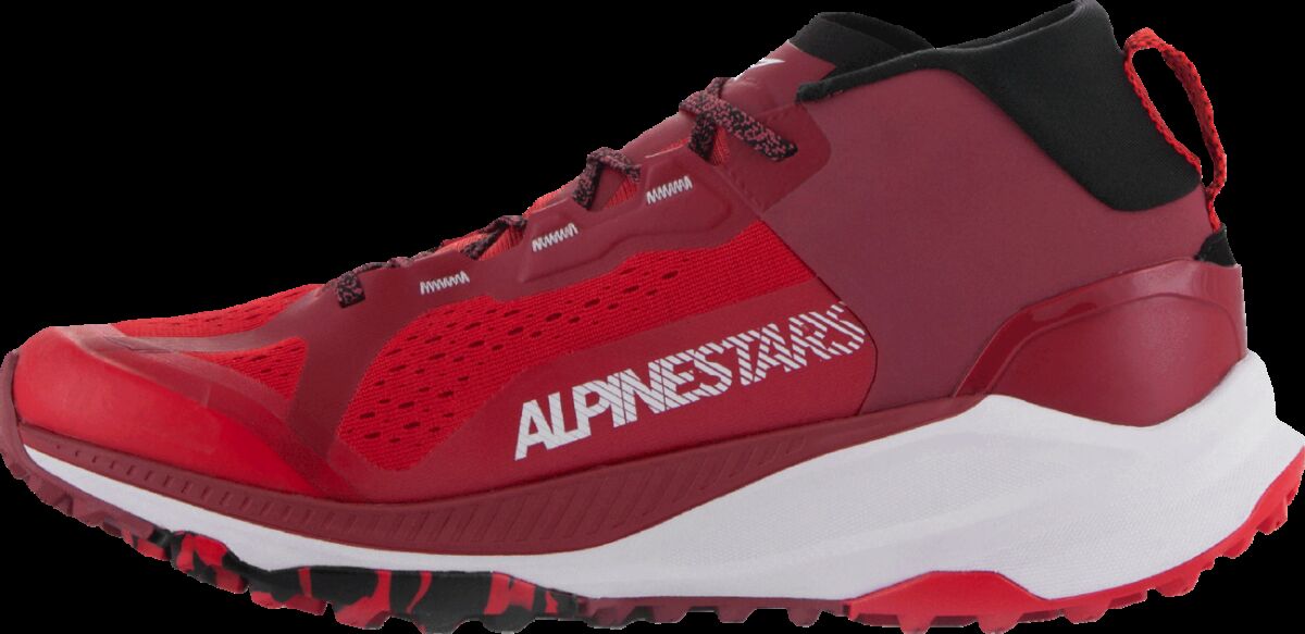 ALPINESTARS (ROAD) SHOES META XR V2 BRRD/DKRD/WH 135 2654825-3045-135