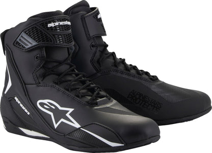 ALPINESTARS (ROAD) SHOE FASTER V4 BLK/WHT 7 2510425-12-7