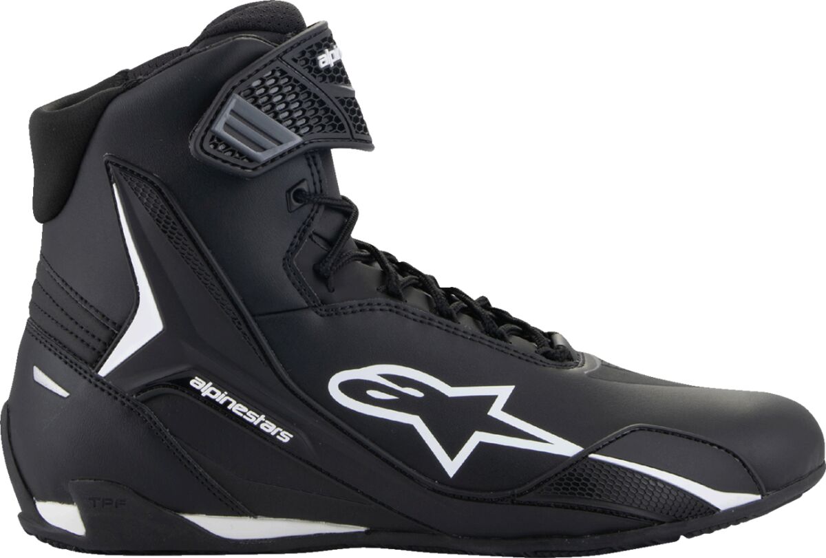 ALPINESTARS (ROAD) SHOE FASTER V4 BLK/WHT 8 2510425-12-8