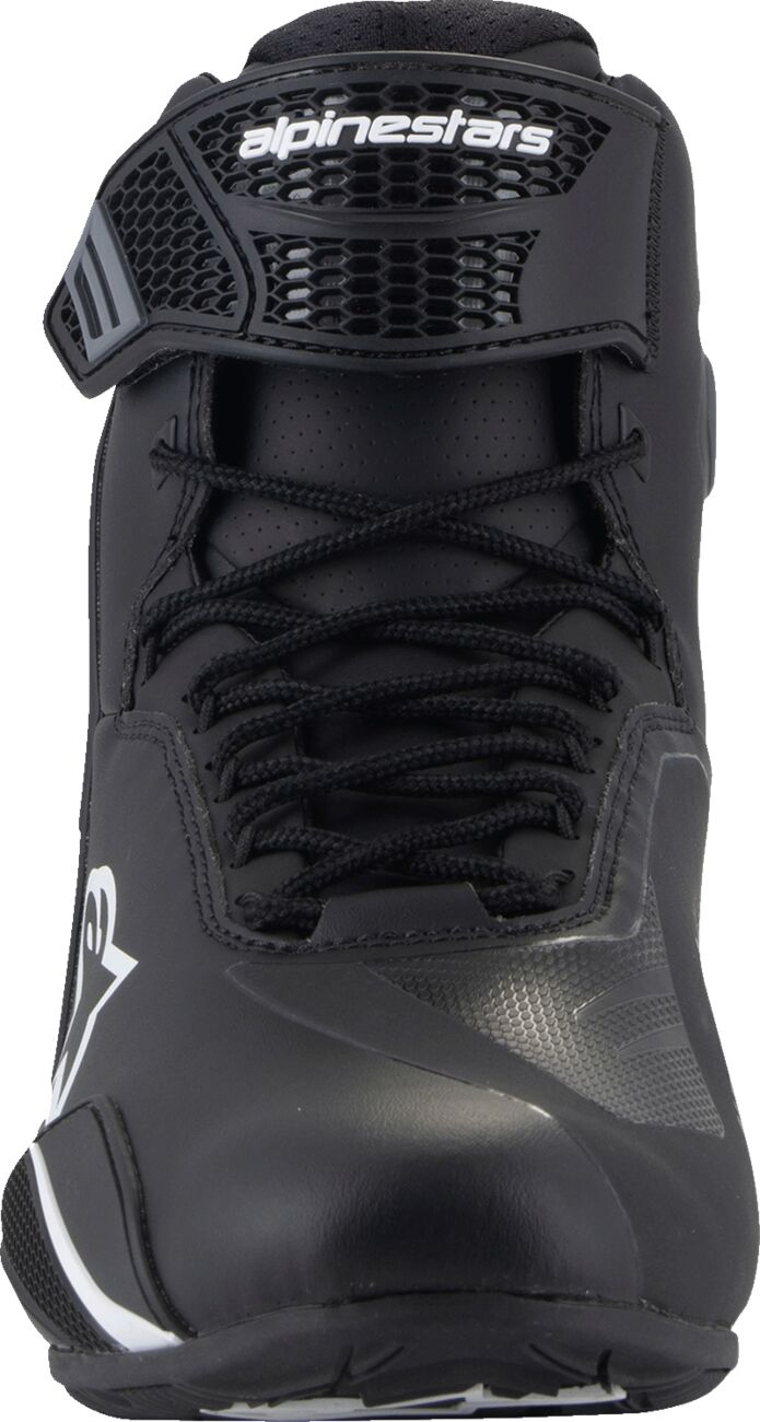 ALPINESTARS (ROAD) SHOE FASTER V4 BLK/WHT 12 2510425-12-12