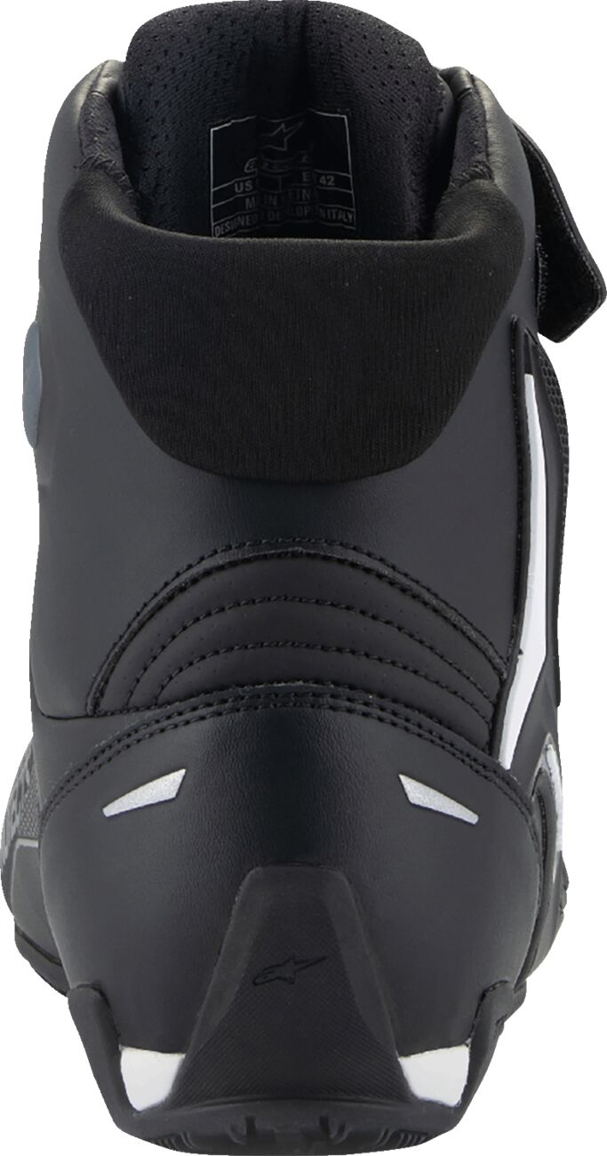 ALPINESTARS (ROAD) SHOE FASTER V4 BLK/WHT 12 2510425-12-12