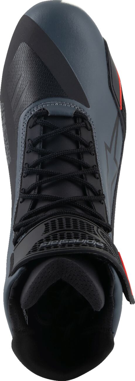 ALPINESTARS (ROAD) SHOE FASTER V4 BLK/GRY/RD 10 2510425-1130-10