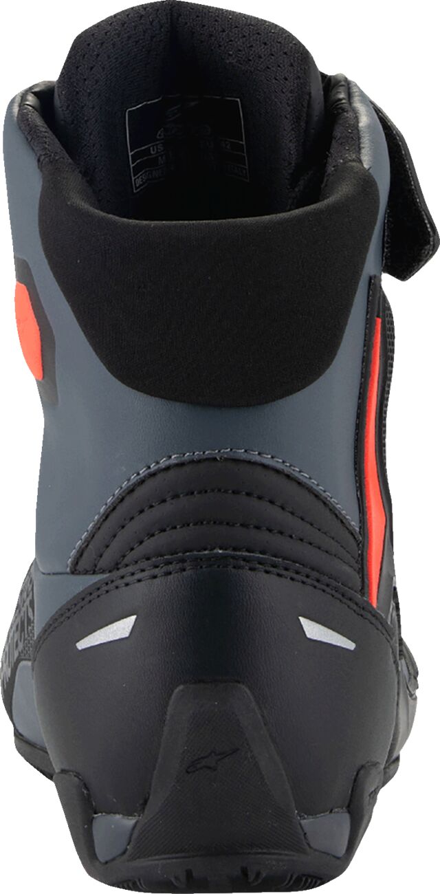 ALPINESTARS (ROAD) SHOE FASTER V4 BLK/GRY/RD 11 2510425-1130-11