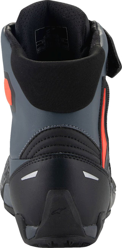 ALPINESTARS (ROAD) SHOE FASTER V4 BLK/GRY/RD 11 2510425-1130-11