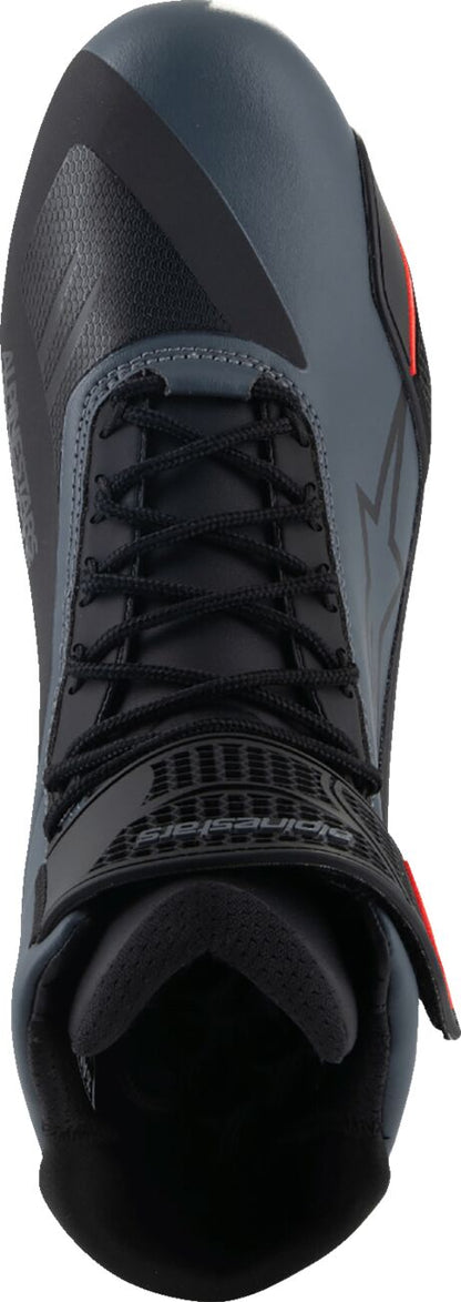 ALPINESTARS (ROAD) SHOE FASTER V4 BLK/GRY/RD 12 2510425-1130-12