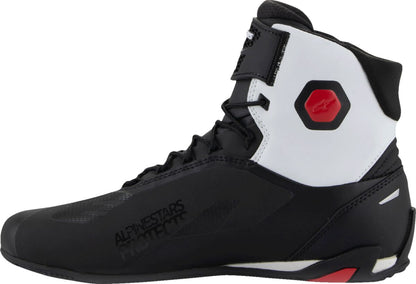 ALPINESTARS (ROAD) SHOE FASTER V4 BLK/WHT/RD 9 2510425-123-9