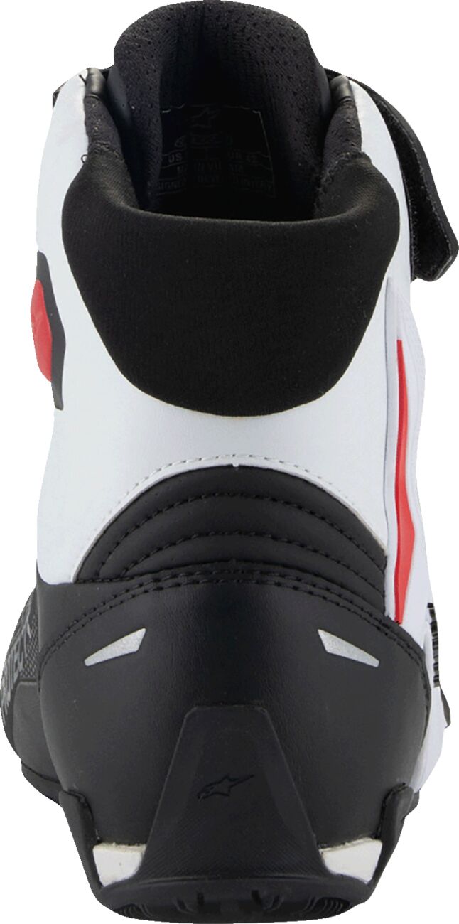 ALPINESTARS (ROAD) SHOE FASTER V4 BLK/WHT/RD 11 2510425-123-11