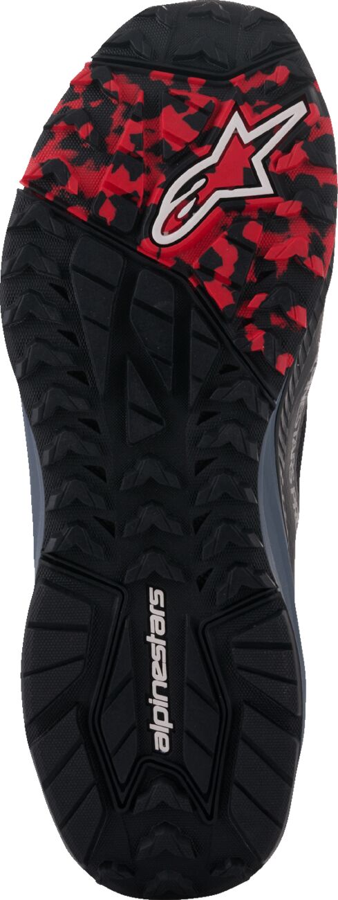 ALPINESTARS (ROAD) SHOES SPEEDFORCE XR BK/RD/GY 10.5 2650125-1031-105