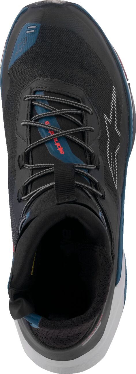 ALPINESTARS (ROAD) SHOES SPEEDFORCE XR BK/GN/GY 12.5 2650125-1731-125