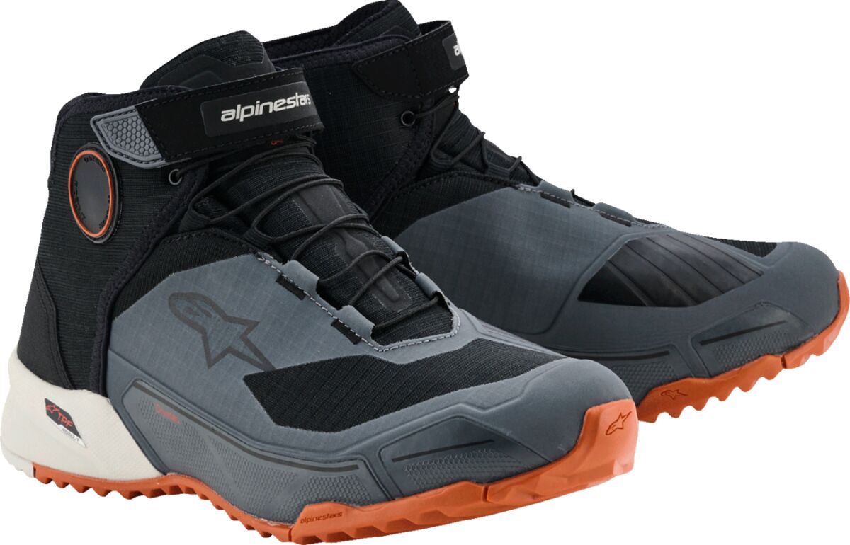 ALPINESTARS (ROAD) SHOES CR-X DS BLACK/GRAY/RUST 2611820-1547-8