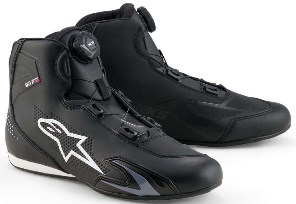 ALPINESTARS (ROAD) SHOE CELER BLACK/WHITE 6 2510126-12-6