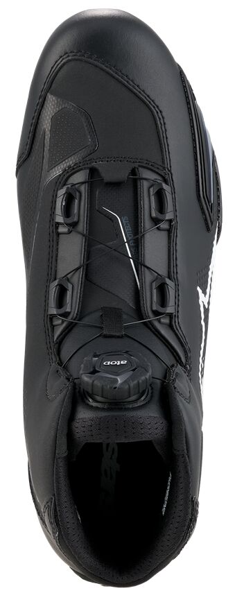 ALPINESTARS (ROAD) SHOE CELER BLACK/WHITE 9 2510126-12-9