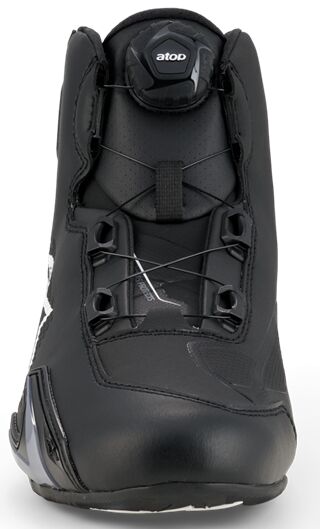 ALPINESTARS (ROAD) SHOE CELER BLACK/WHITE 9.5 2510126-12-9.5