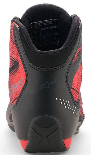ALPINESTARS (ROAD) SHOE CELER VENTED BLACK/RED 11 2510226-1303-11