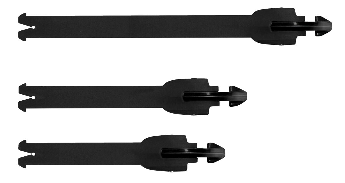 ALPINESTARS (ROAD) COROZAL/BELIZE REPLACEMENT STRAPS BLACK ONE SIZE 25LOCOR-10