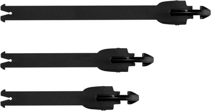 ALPINESTARS (ROAD) COROZAL/BELIZE REPLACEMENT STRAPS BLACK ONE SIZE 25LOCOR-10