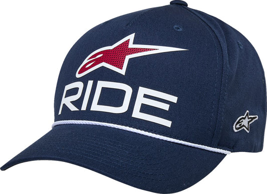 Alpinestars HAT CRV BILL SNP RIDE COMP NAV 1235-81440-7035-OS