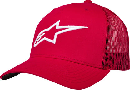 Alpinestars HAT CRV BILL TRUCK AGELESS RED 1235-81475-3030-OS