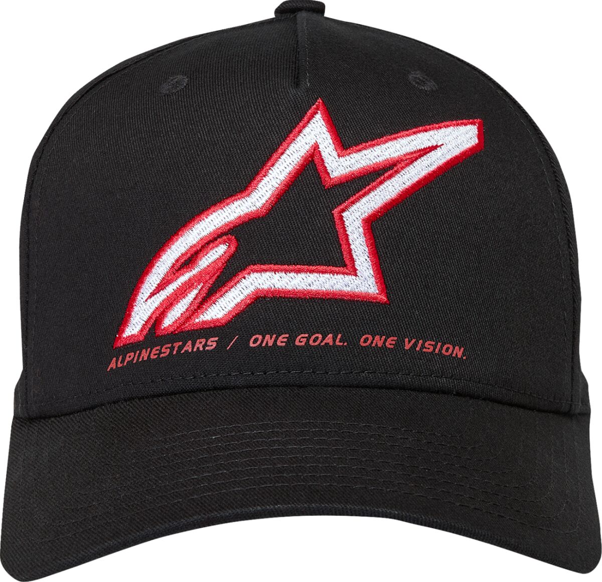Alpinestars HAT CRV BILL LINEOUT BLACK S/M 1236-81400-10-S/M