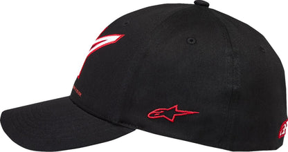 Alpinestars HAT CRV BILL LINEOUT BLACK S/M 1236-81400-10-S/M