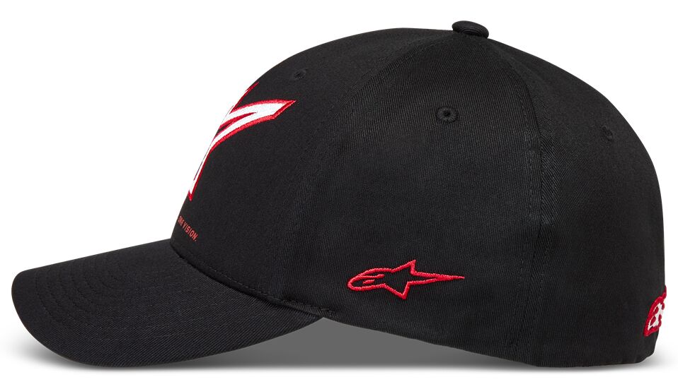 Alpinestars HAT CRV BILL LINEOUT BLACK L/X 1236-81400-10-L/XL