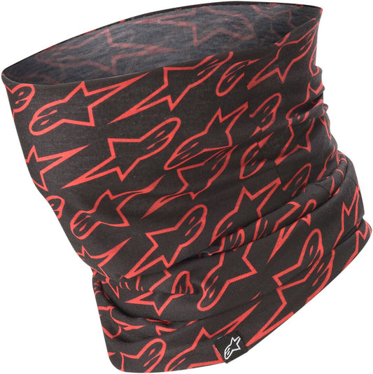 Alpinestars NECKTUBE ASTARS BLACK/RED 4759319-1030