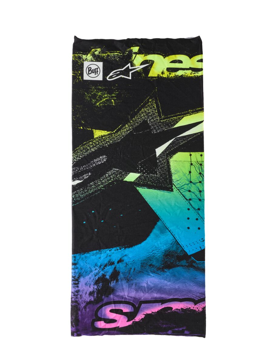 Alpinestars NECKTUBE BUFF IGNITE BLACK/RED 4750726-1303