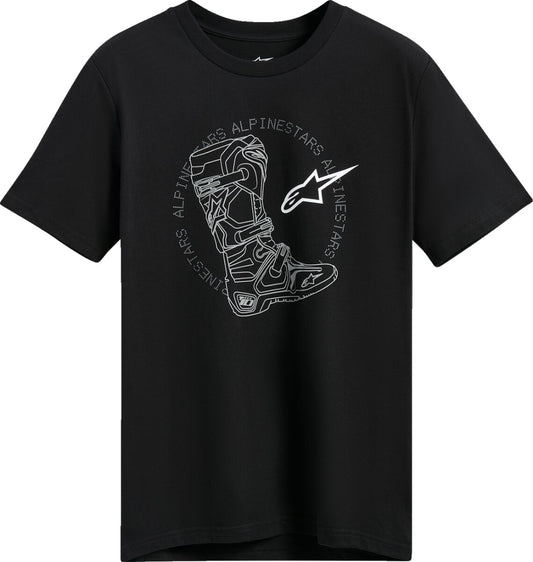 Alpinestars TEE SS CSF TECH BOOT BLACK 2XL 1235-72370-10-2XL