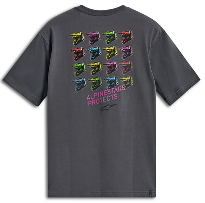 Alpinestars TEE SS CSF POP HELMET CHARCOAL 1216-72100-18-2XL