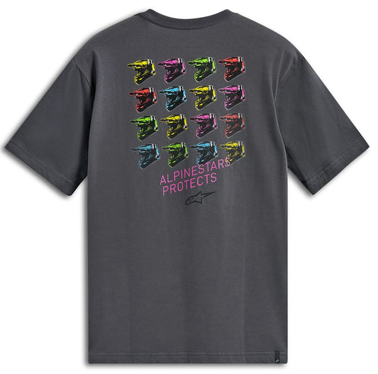 Alpinestars TEE SS CSF POP HELMET CHARCOAL 1216-72100-18-2XL