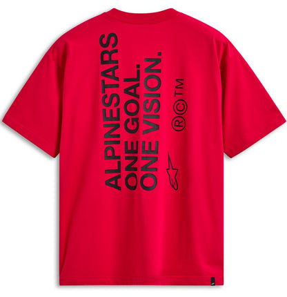 Alpinestars TEE SS CSF OVERSIZED ONE RED L 1216-72030-30-L