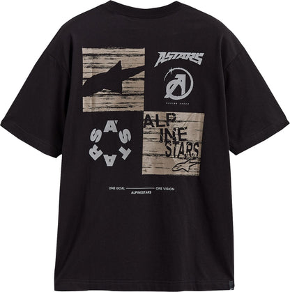 Alpinestars TEE SS CSF OVERSIZED CHECKBACK 1236-72312-10-M