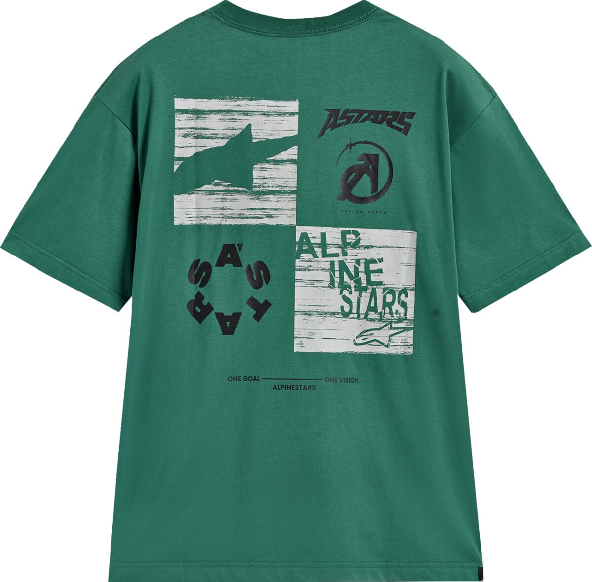 Alpinestars TEE SS CSF OVERSIZED CHECKBACK 1236-72312-60-M