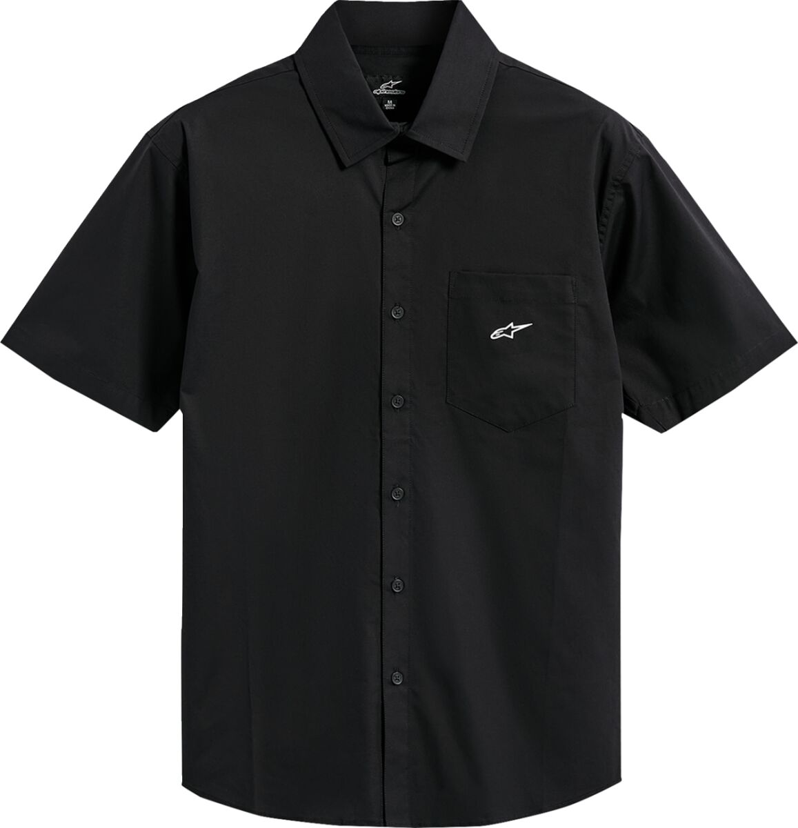 Alpinestars TEE BUTTONED STRIVE WOVEN BLAC 1216-32100-10-M