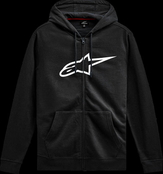 Alpinestars HOODIE ZIP AGELESS V3 BLK/WHT XL 1244-51490-1020-XL