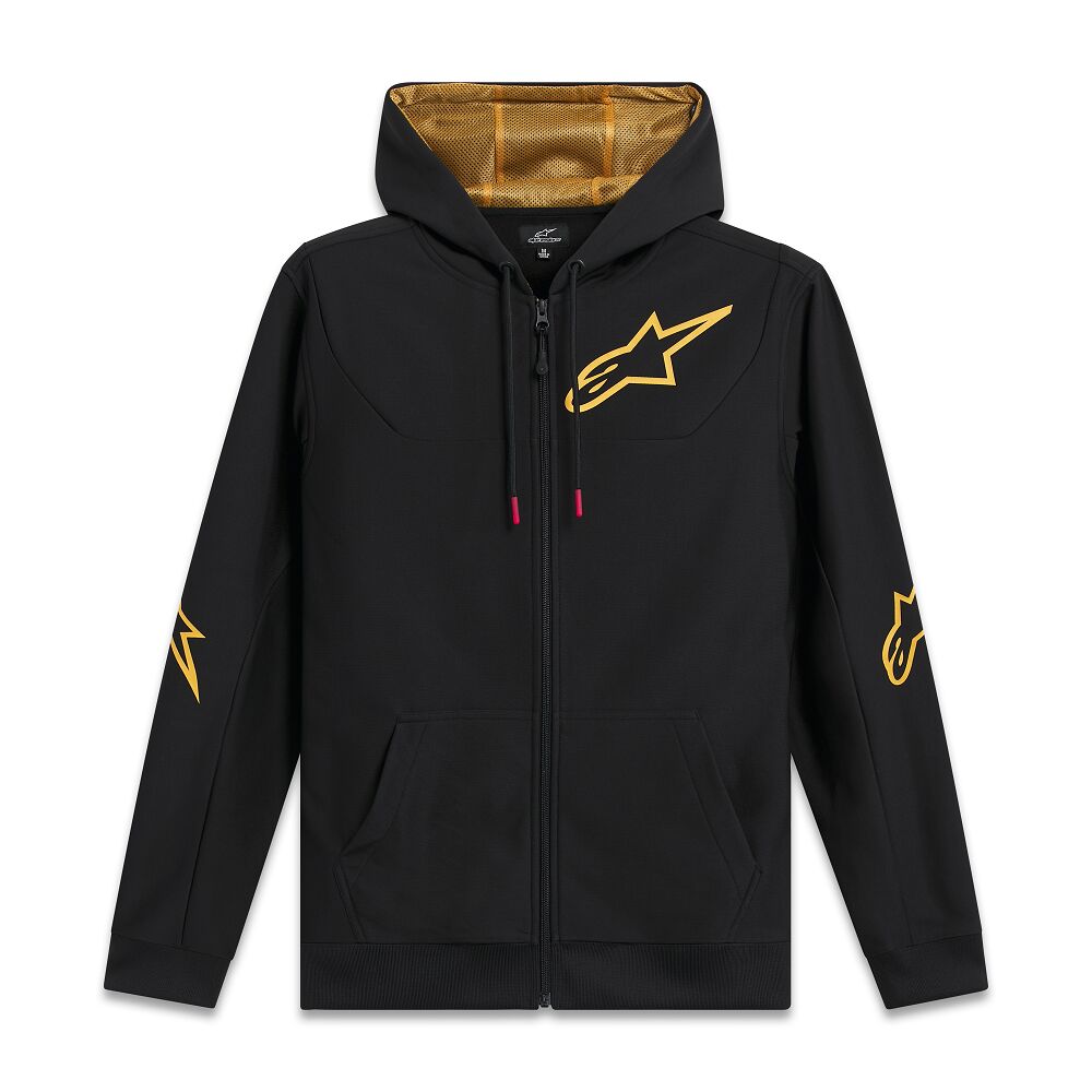 Alpinestars HOODIE SESSIONS V3 BLACK/GOLD M 1244-53110-1059-M